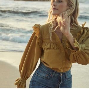 Doen Chambery Top - Oregano